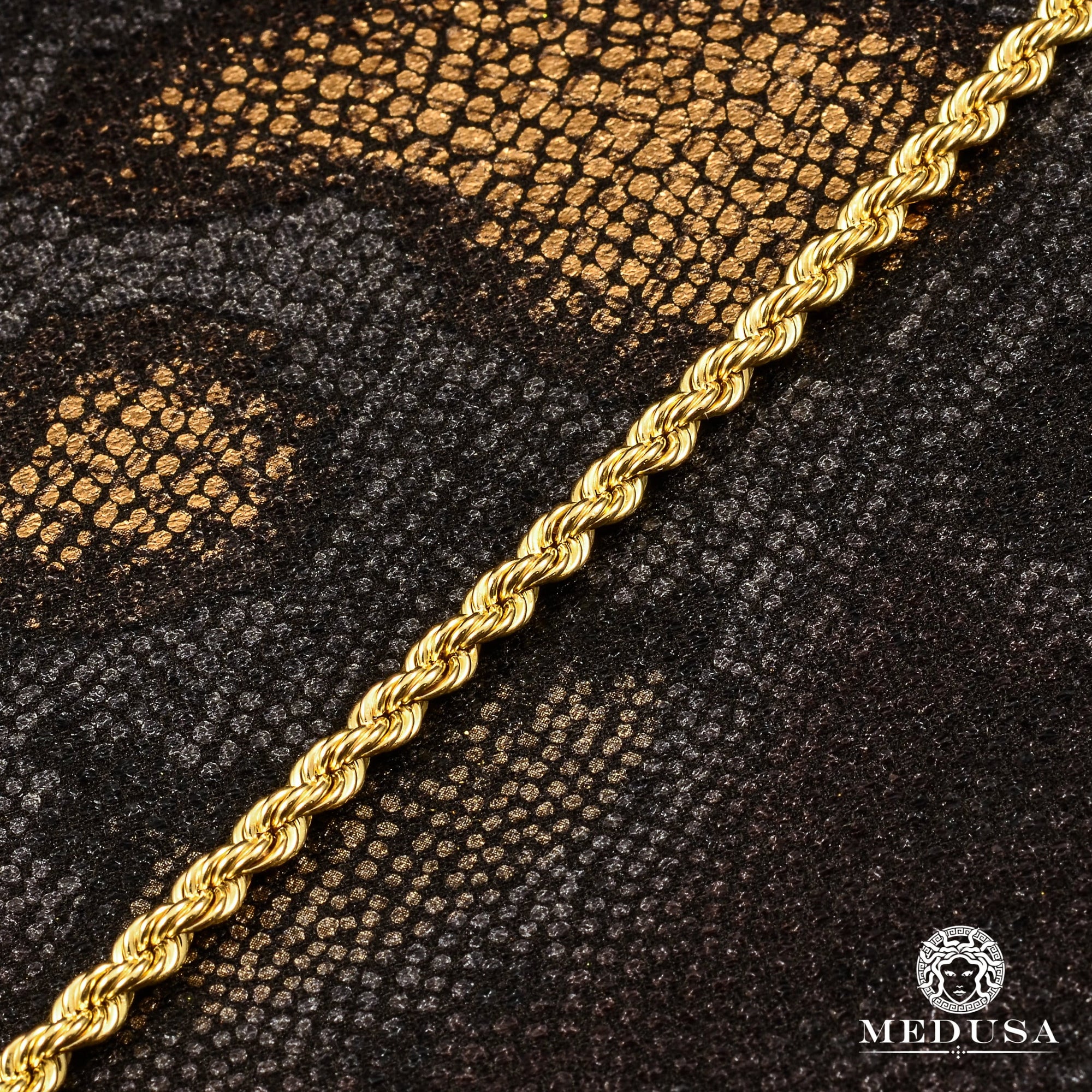 10K Gold Chain | 4mm chain Rope