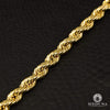 10K Gold Chain | 6mm chain Rope Diamond Cut