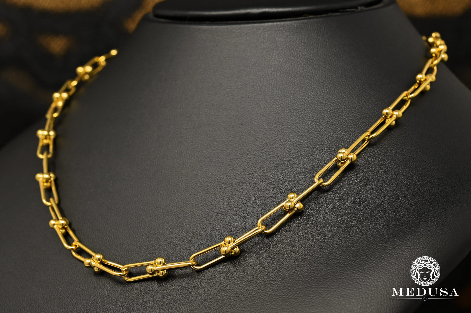 10K Gold Necklace | Women's Necklace 7mm Lovely - HardWear Yellow Gold