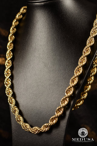 Giro de 8 mm - 20'' / Oro amarillo