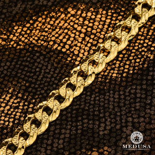 9mm Bracelet Rock M2 - 8'' / Or Jaune