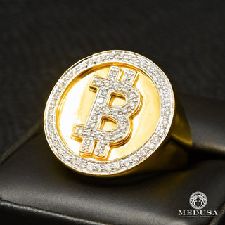 Bitcoin D1 - Diamant - 1.00CT / Or 2 Tons