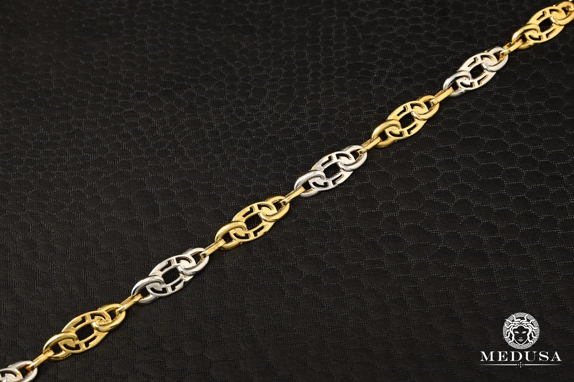 Bracelet en Or 10K | Bracelet Femme Boundless F18 Or 2 Tons