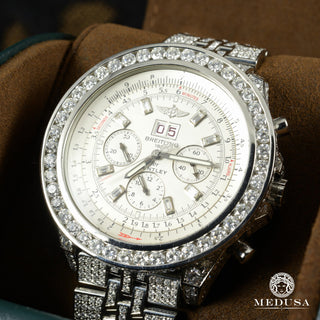 Breitling for Bentley - Iced Out  - Stainless