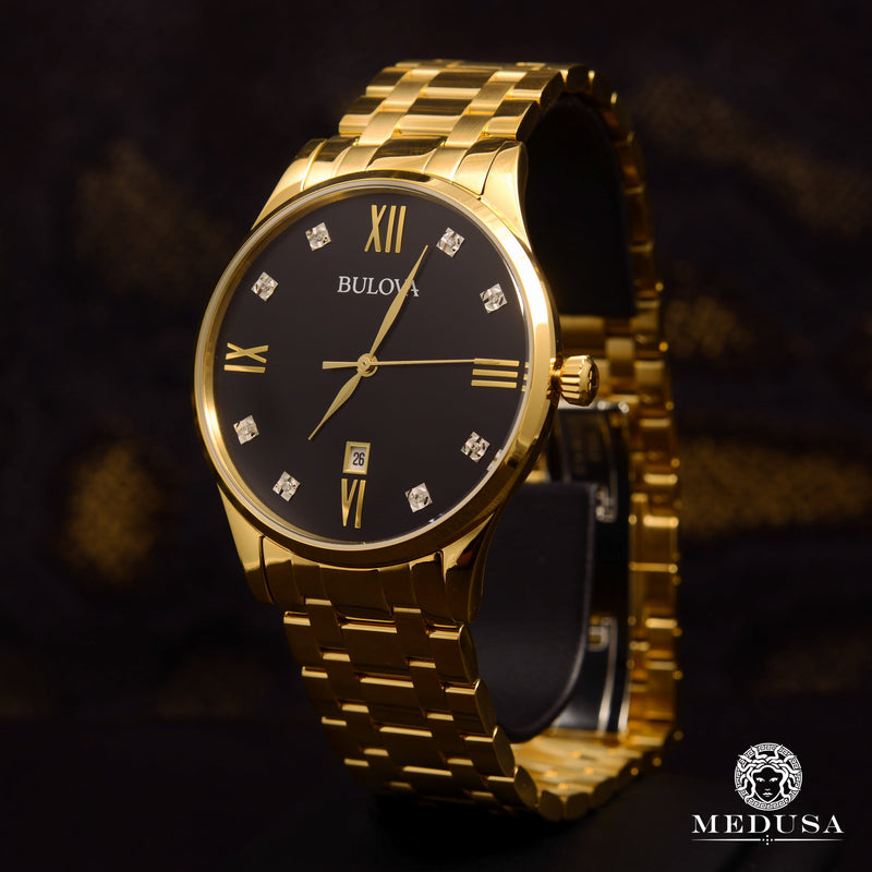 Bulova 97d116 Reloj Bulova Caballero Diamantes Bulova Diamantes