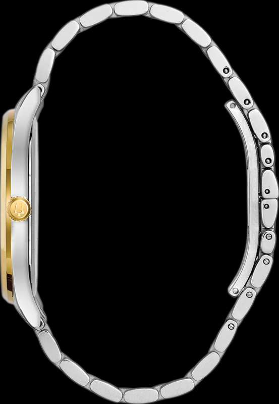 Montre Bulova | Montre Homme Bulova Diamonds - 98D130 Diamant / Or 2 Tons