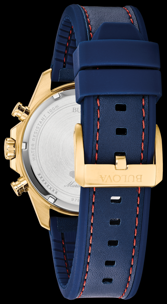 Montre Bulova | Montre Homme Bulova Marine Star - 97B168 Or Jaune