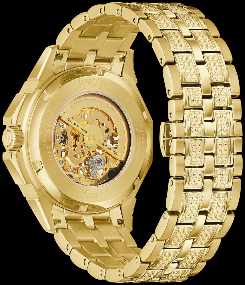 Bulova Watch | Bulova Octava Men&#39;s Watch - 98A292 Yellow Gold
