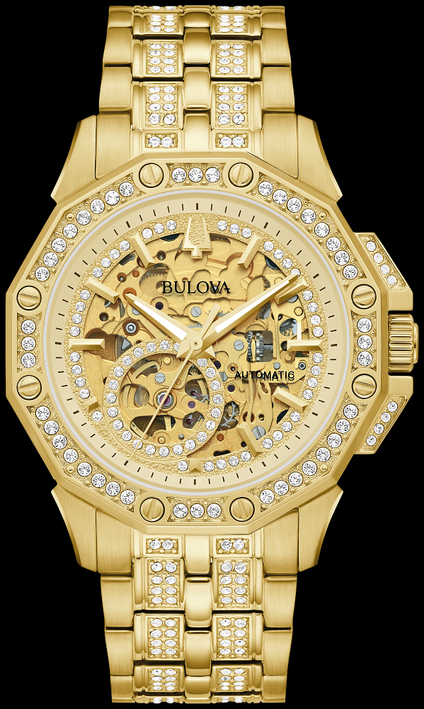Bulova Watch | Bulova Octava Men&#39;s Watch - 98A292 Yellow Gold