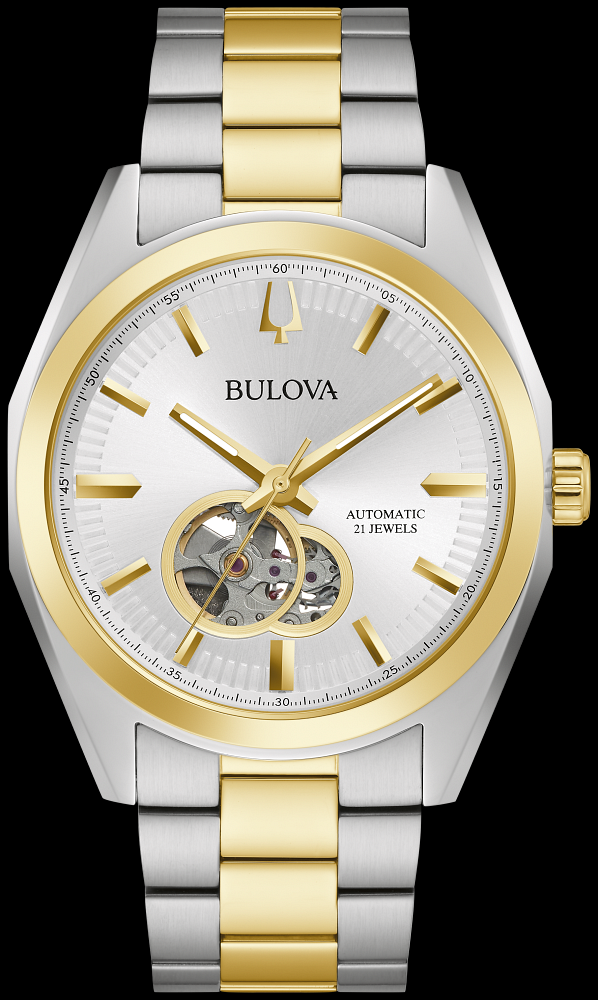 Montre Bulova | Montre Homme Bulova Surveyor - 98A284 Or 2 Tons