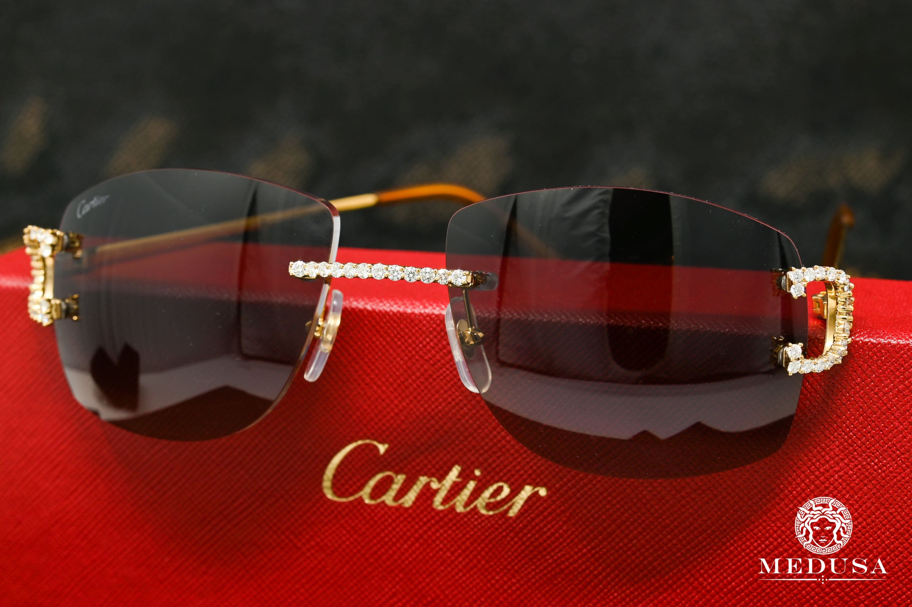 Unboxing the most expensive Cartier Sunglasses | Solid Rose Gold Aviators -  YouTube