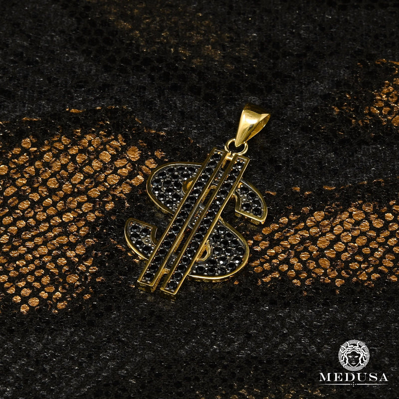 Pendentif en Or 10K | Pendentif Divers Cash X1 Or Jaune