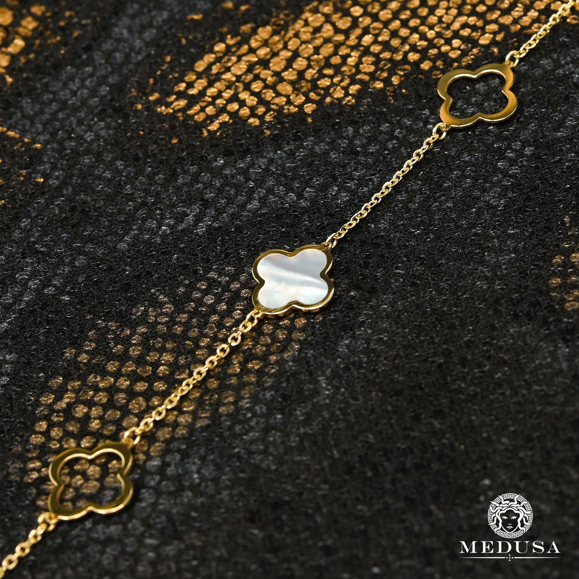 Collier en Or 10K | Collier Femme Cliff X1 Or Jaune