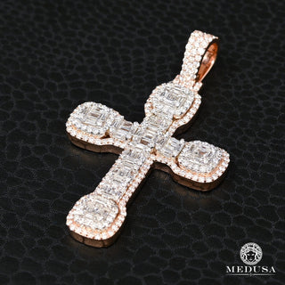 Crystal D21 - Diamante - 2 tonos de oro rosa