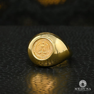Moneda Dos Pesos 22K - XL - Oro amarillo
