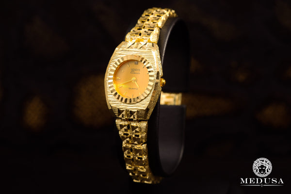 geneve-f2-nugget-montre-en-or-  display picture 1