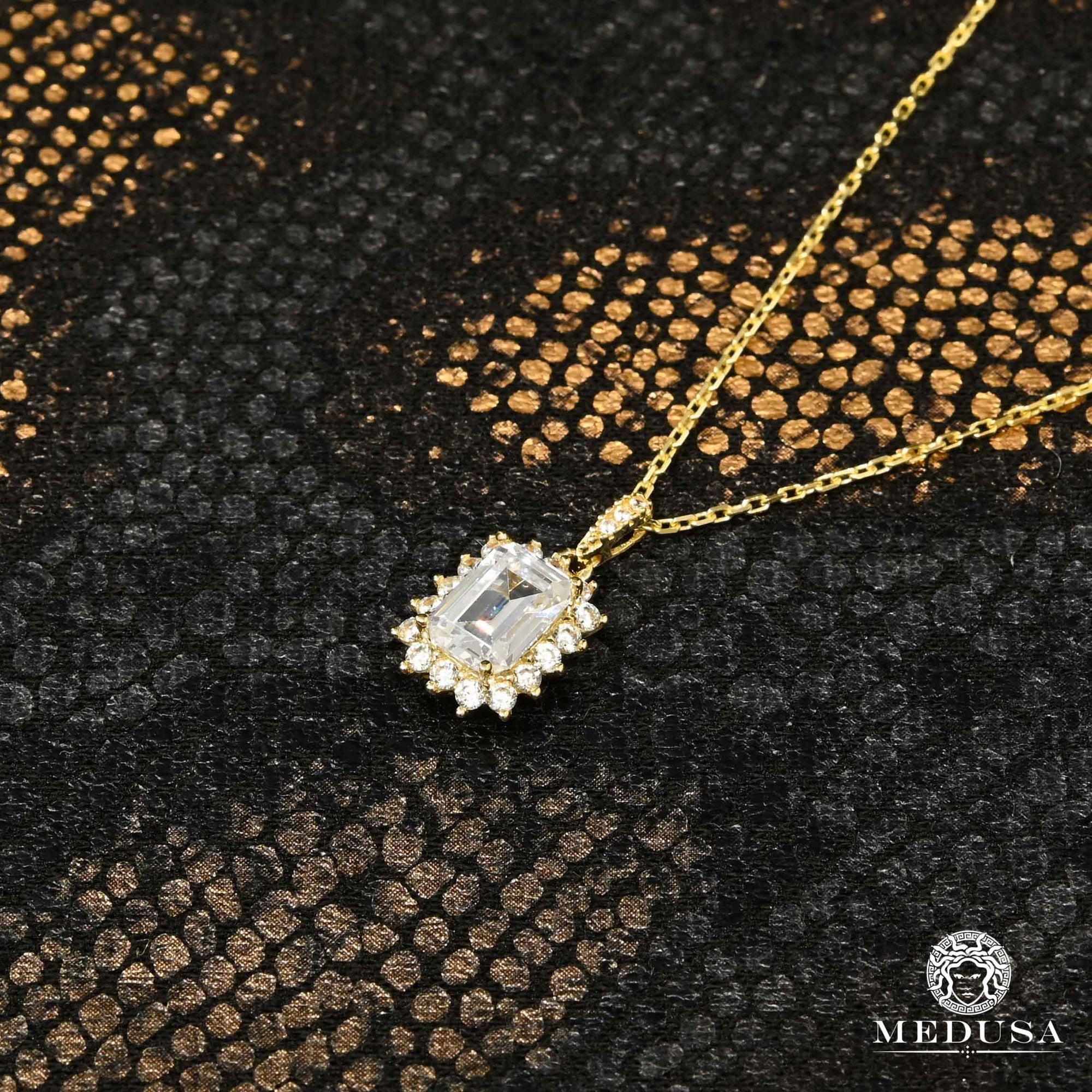 10K Gold Necklace | Girly Women's Necklace F20 Yellow Gold