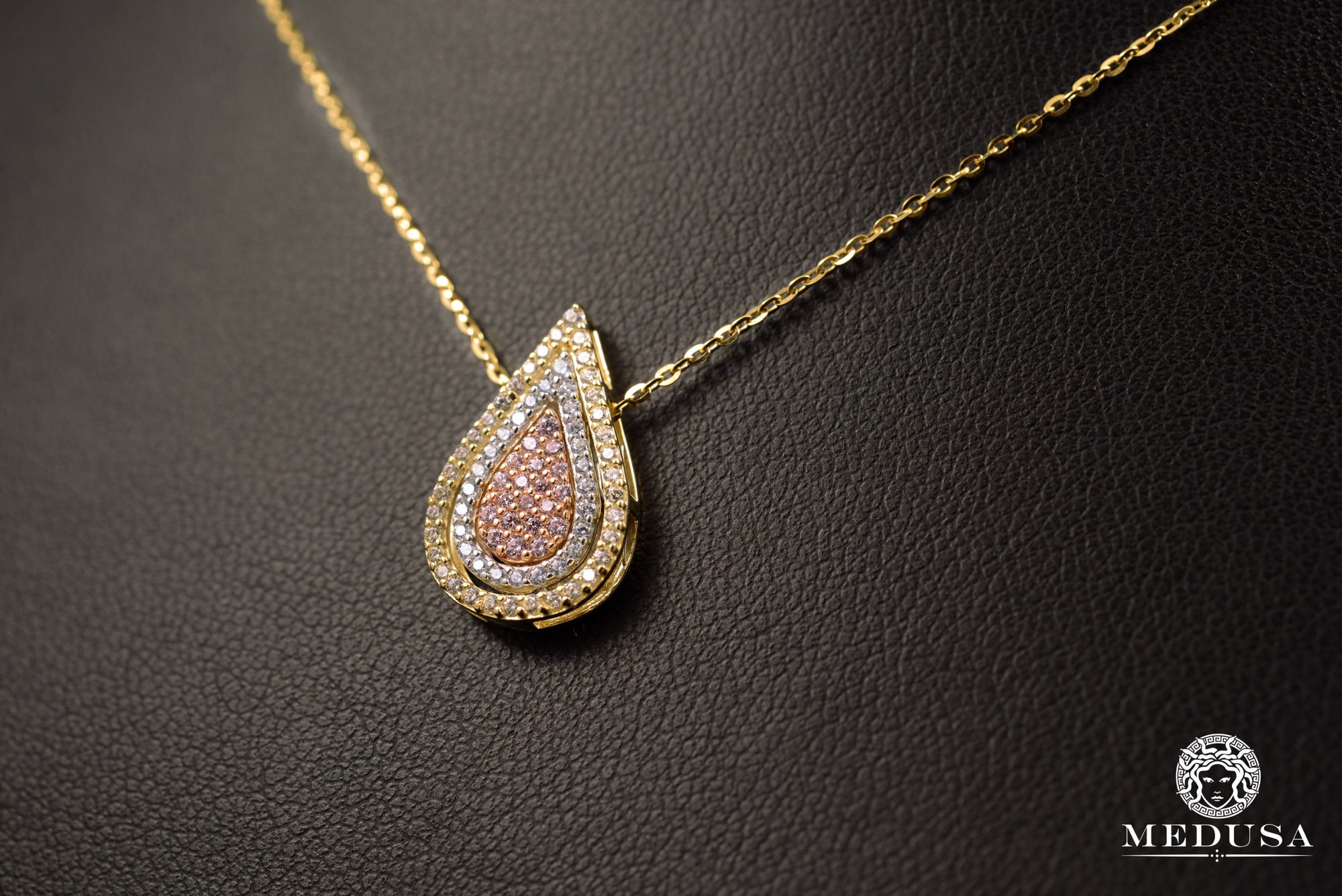 Collier en Or 10K | Collier Femme Girly F5 Or 3 Tons