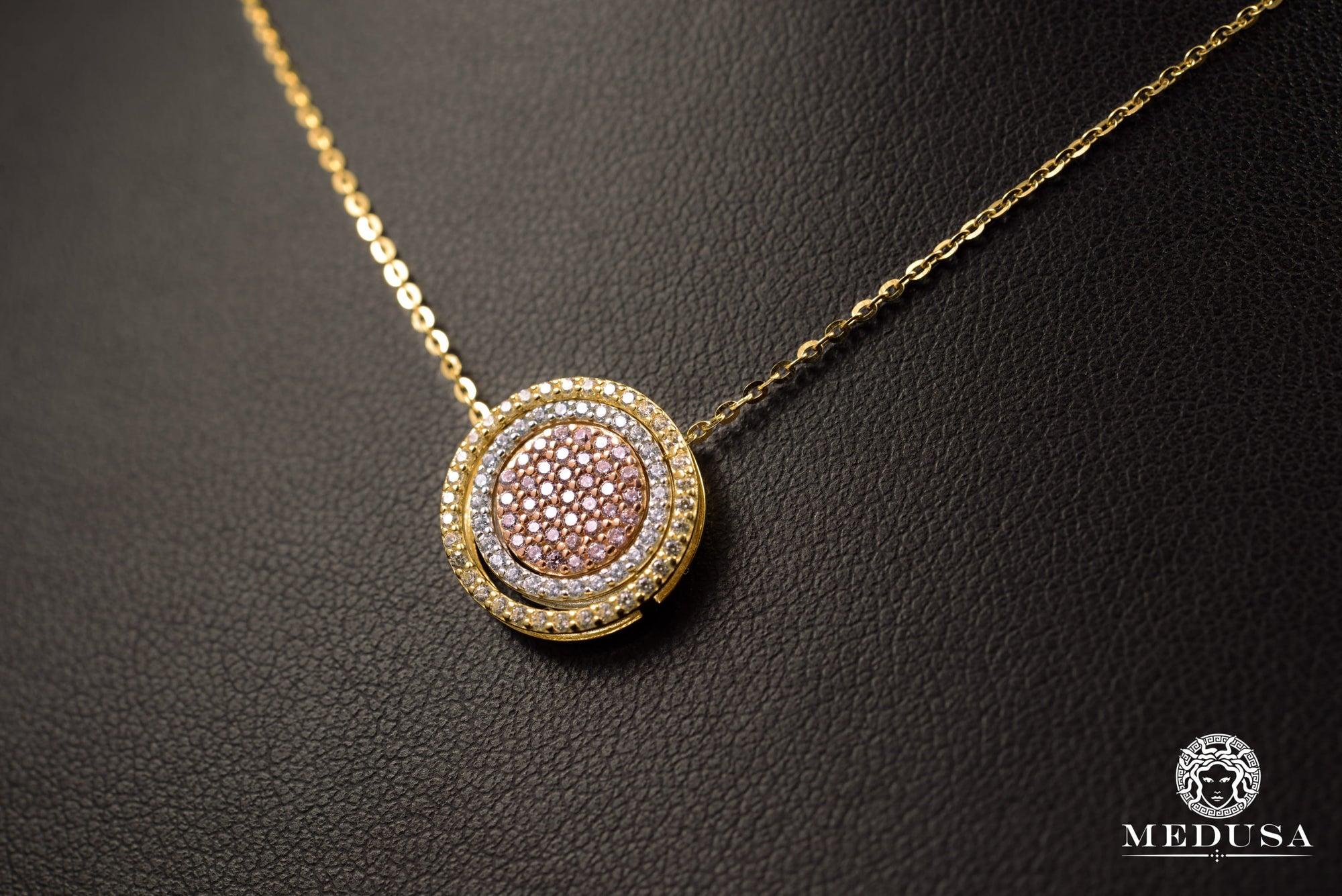 Collier en Or 10K | Collier Femme Girly F6 Or 3 Tons