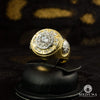 10K Gold Ring | Men&#39;s Ring Hercules H1 Gold 2 Tones