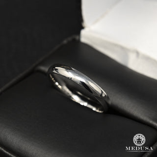 Jonc F2 Or Blanc - 2.5mm / 3 / Or Blanc