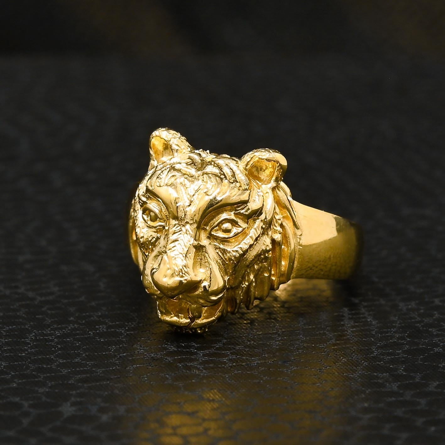 Bague en Or 10K | Bague Homme Legacy H12 Or Jaune