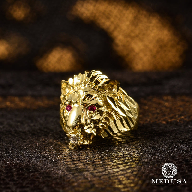 Bague en Or 10K Legacy H2 Bague Homme Bijoux Medusa