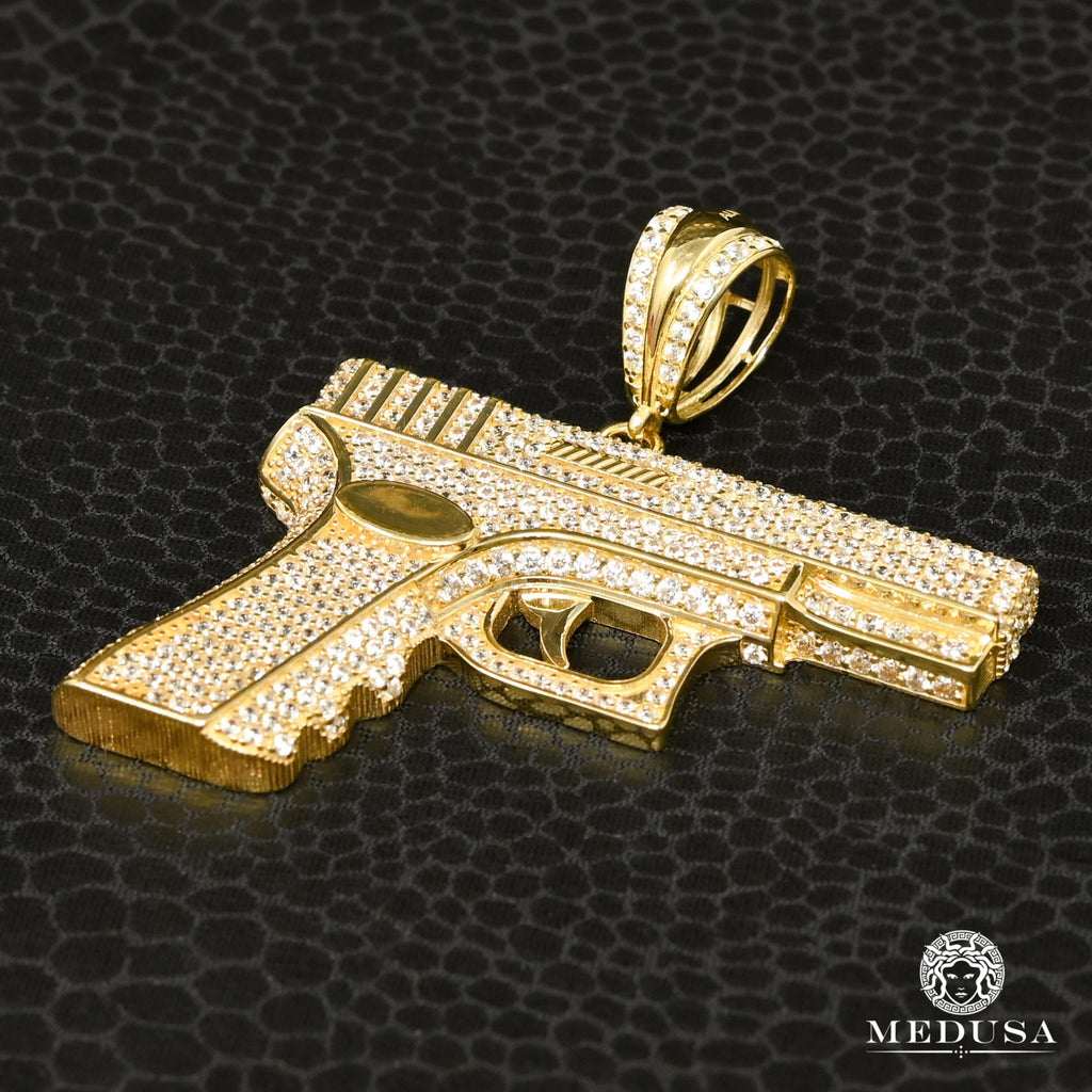 rifle-x10-pendentif-en-or-10k-