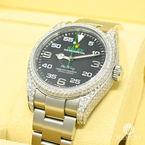 Rolex Watch | Rolex Air-King 40mm - Honeycomb Case Men's Watch Rolex Watch | Rolex Air-King 40mm - Honeycomb Case Men's Watch