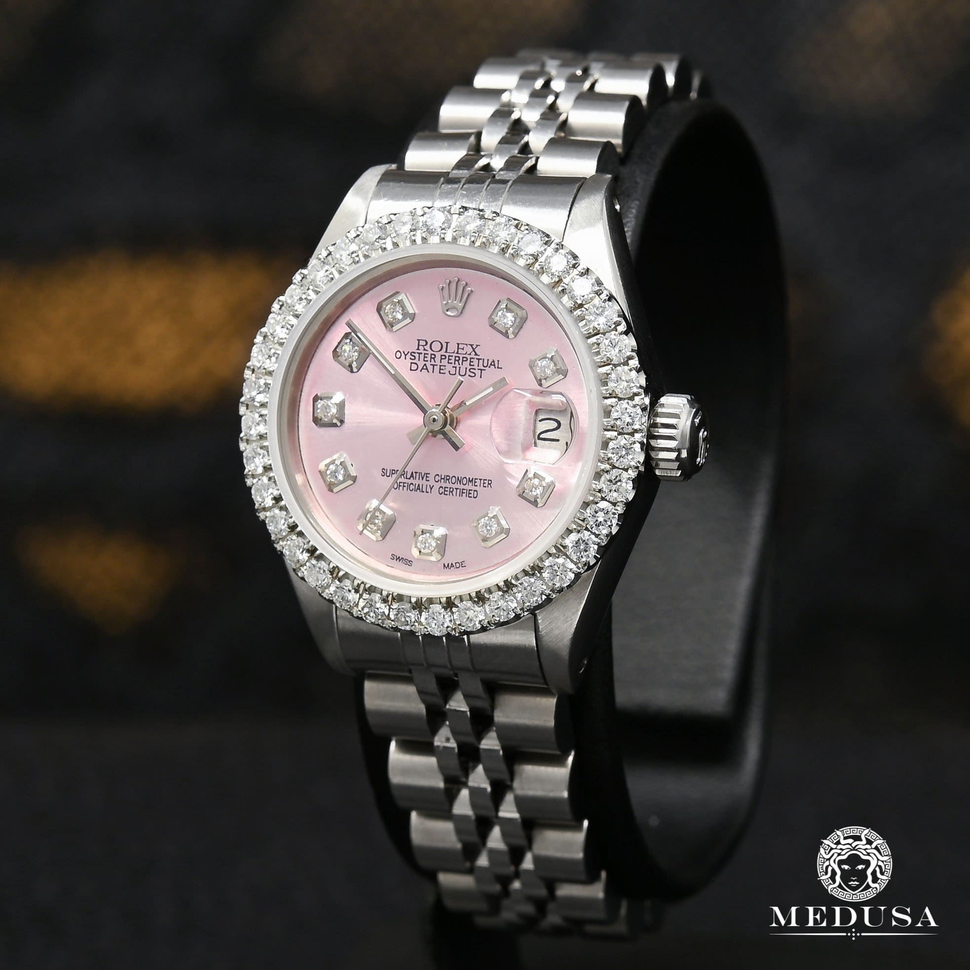Rolex watch | Rolex Datejust 26mm Women's Watch - Pink Stainless Stainless