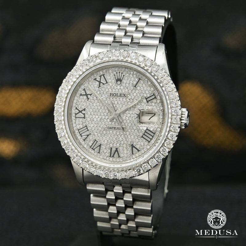 Rolex watch | Rolex Datejust Men&#39;s Watch 36mm - Iced Jubilee Stainless
