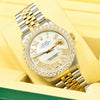 Montre Rolex | Montre Homme Rolex Datejust 36mm - White ’’Mother of Pearl’’ Or 2 Tons