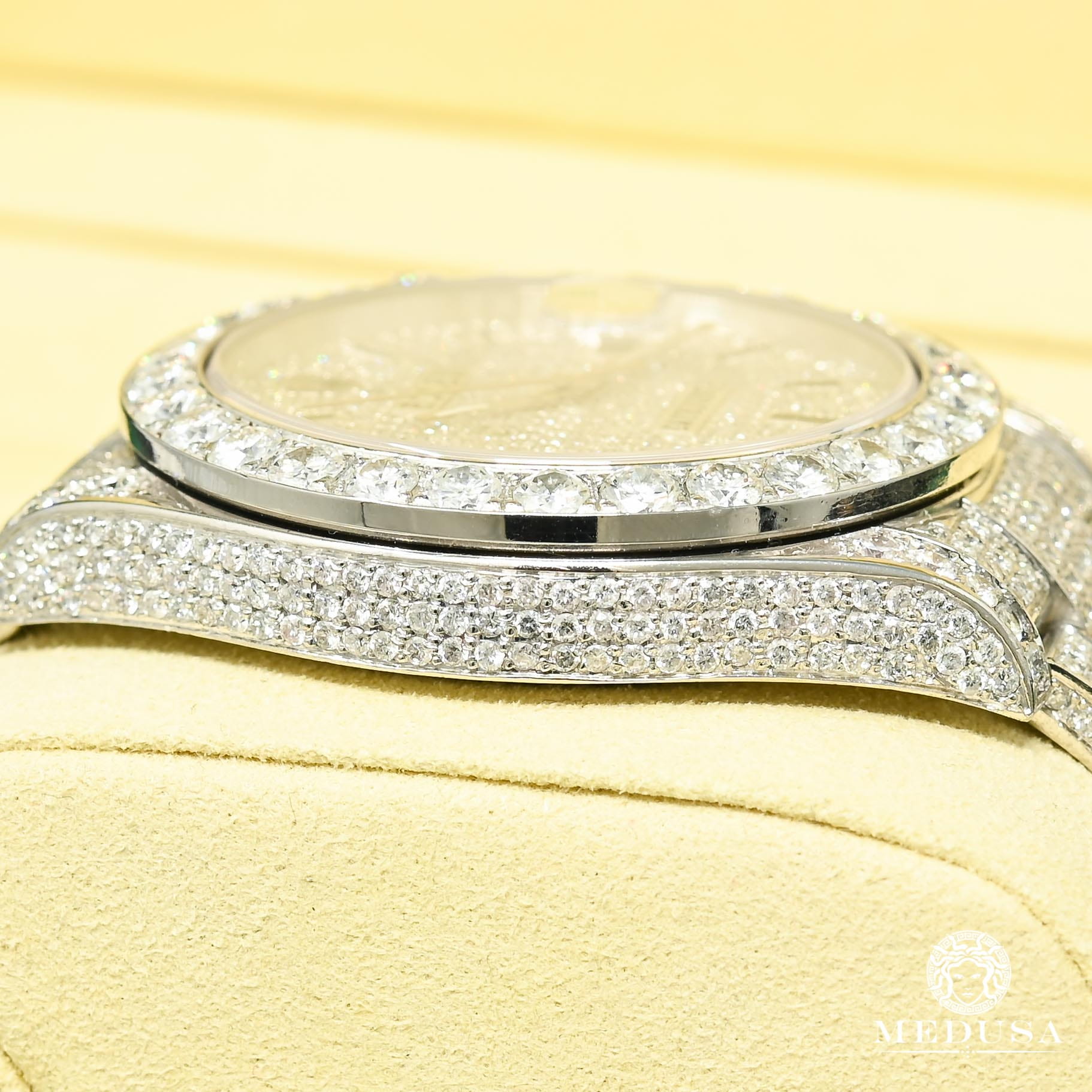 Montre Rolex | Montre Homme Rolex Datejust 41mm - Full Iced Oyster Stainless