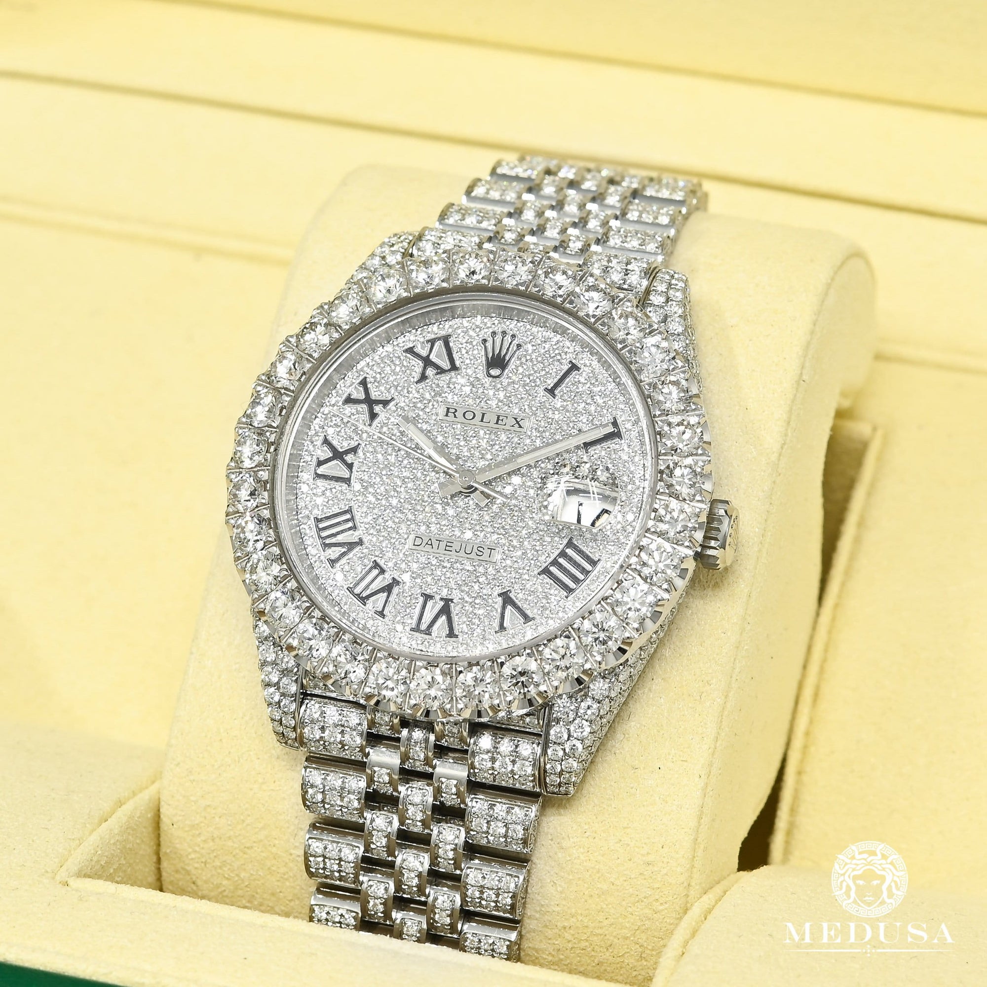 Rolex watch | Rolex Datejust Men&#39;s Watch 41mm - Jubilee Full Honeycomb Stainless