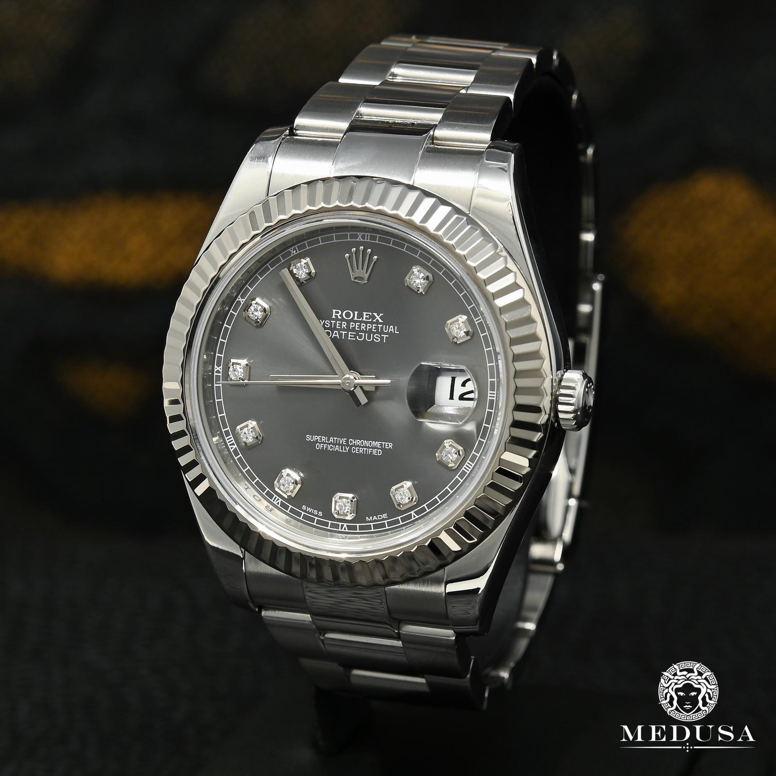 Montre Rolex | Montre Homme Rolex Datejust 41mm - Oyster Grey Stainless