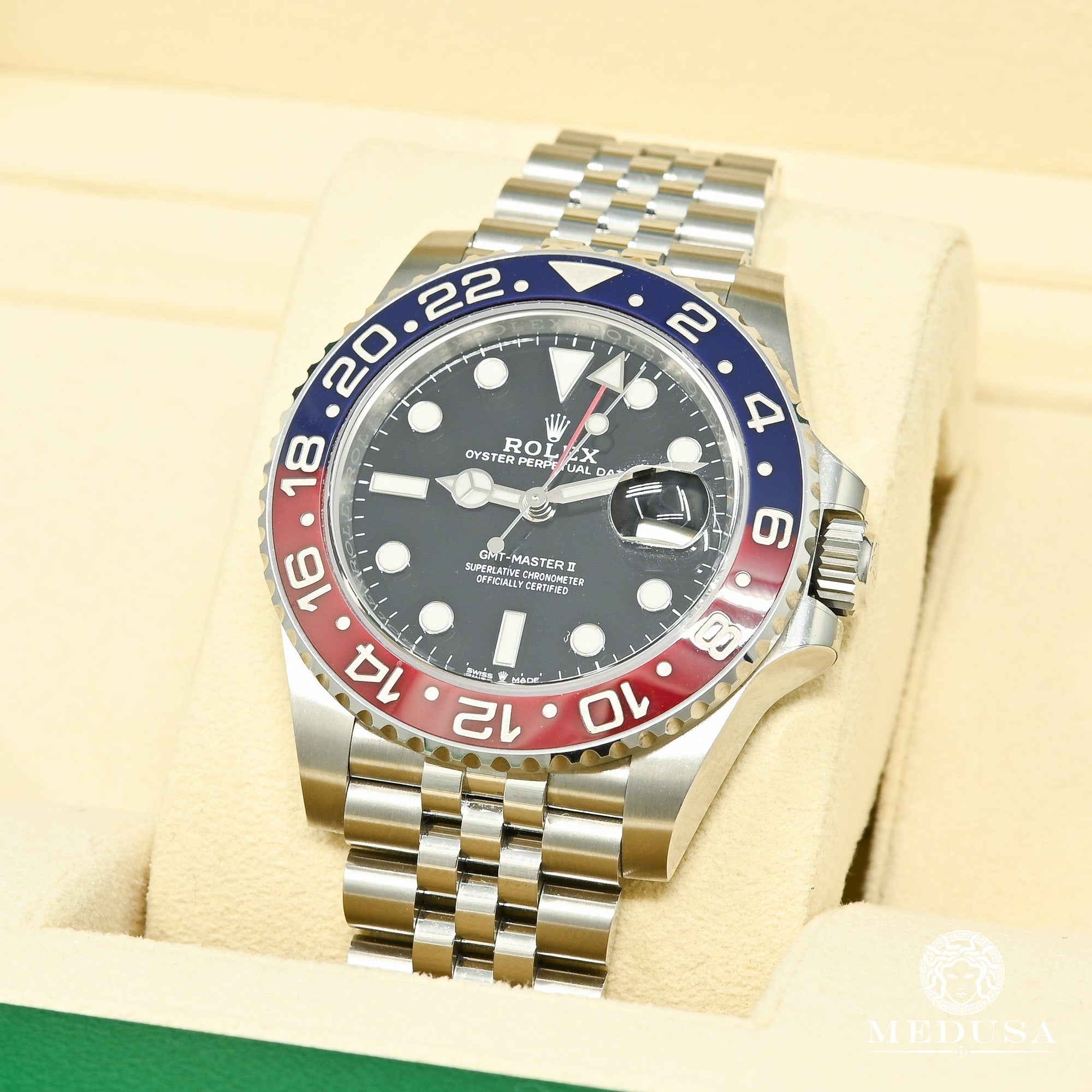 Montre Rolex Rolex GMT-Master II 40mm Pepsi Montre Homme