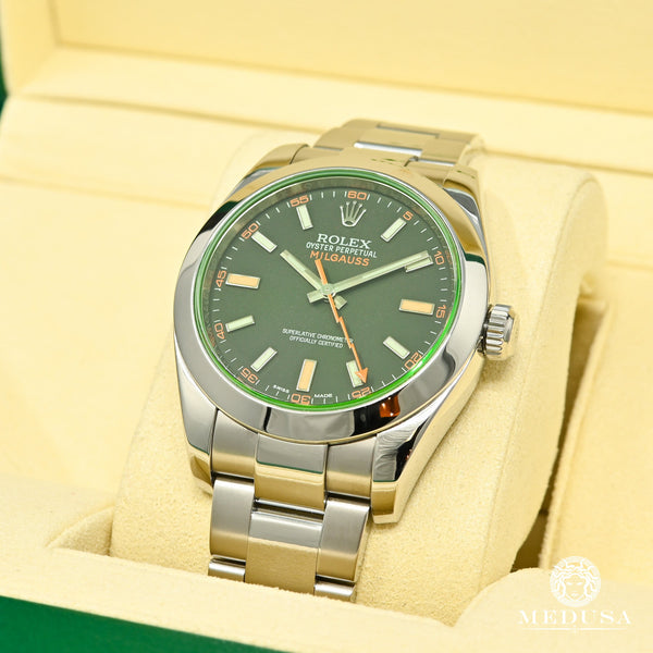 HOT Rolex Green Sapphire Watch Rolex Watch Rolex Milgauss