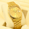 Rolex watch | Rolex President Day-Date Men&#39;s Watch 36mm - Diamond Cut Yellow Gold