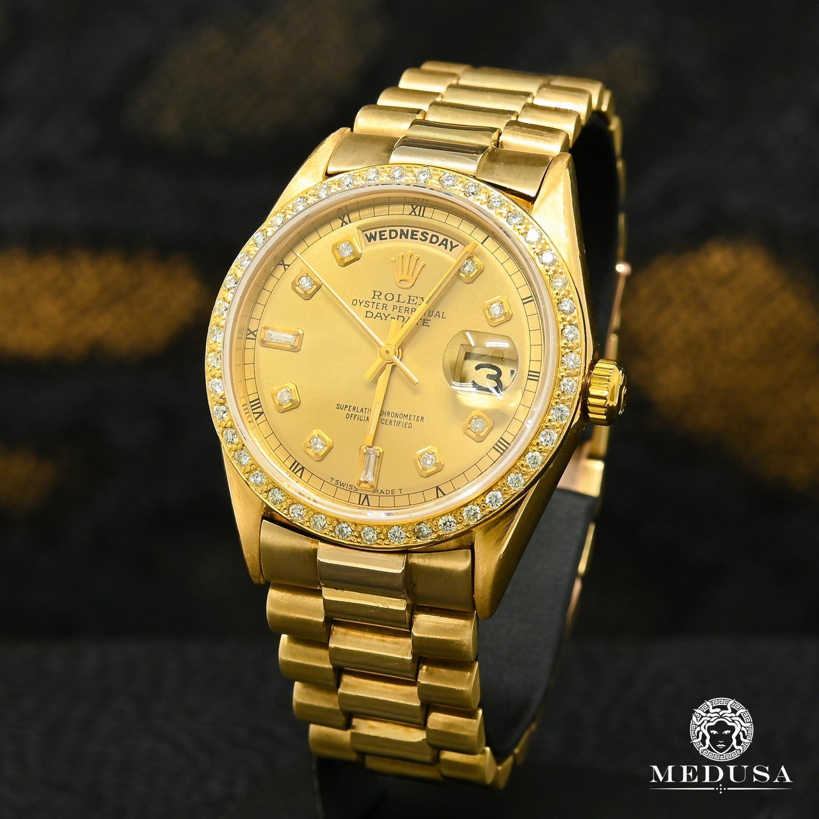 Montre Rolex | Montre Homme Rolex President Day-Date 36mm - Gold Vintage Or Jaune