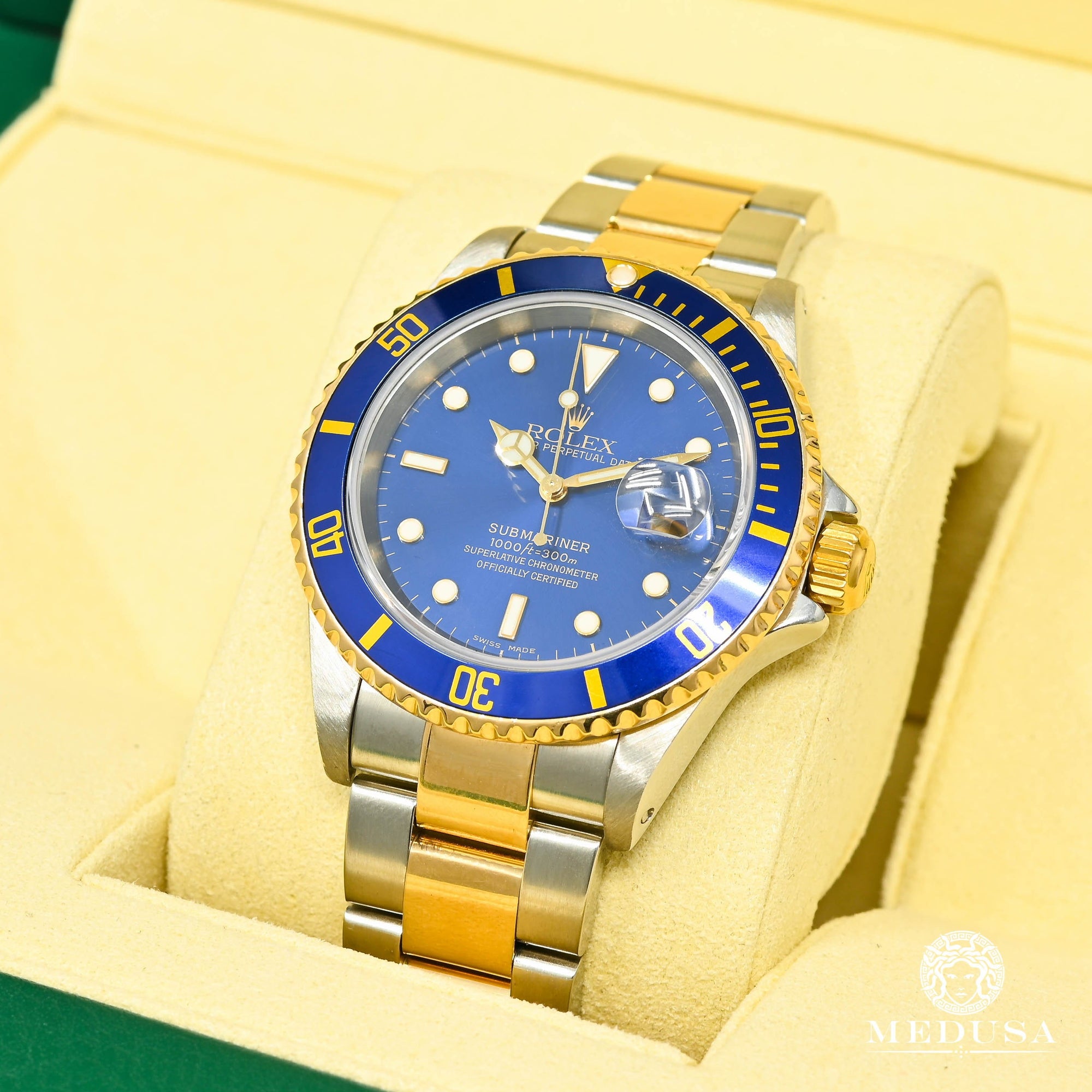 Reloj Rolex Rolex Submariner 40 mm tonos azul reloj para