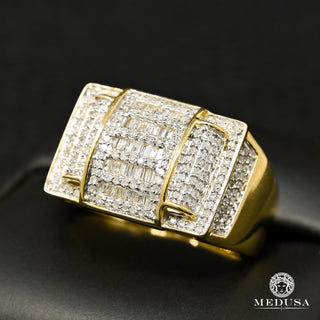 Square D10 - Diamond  - 1.00CT / Yellow Gold