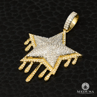 Estrella D4 - Diamante - Dorado 2 Tonos