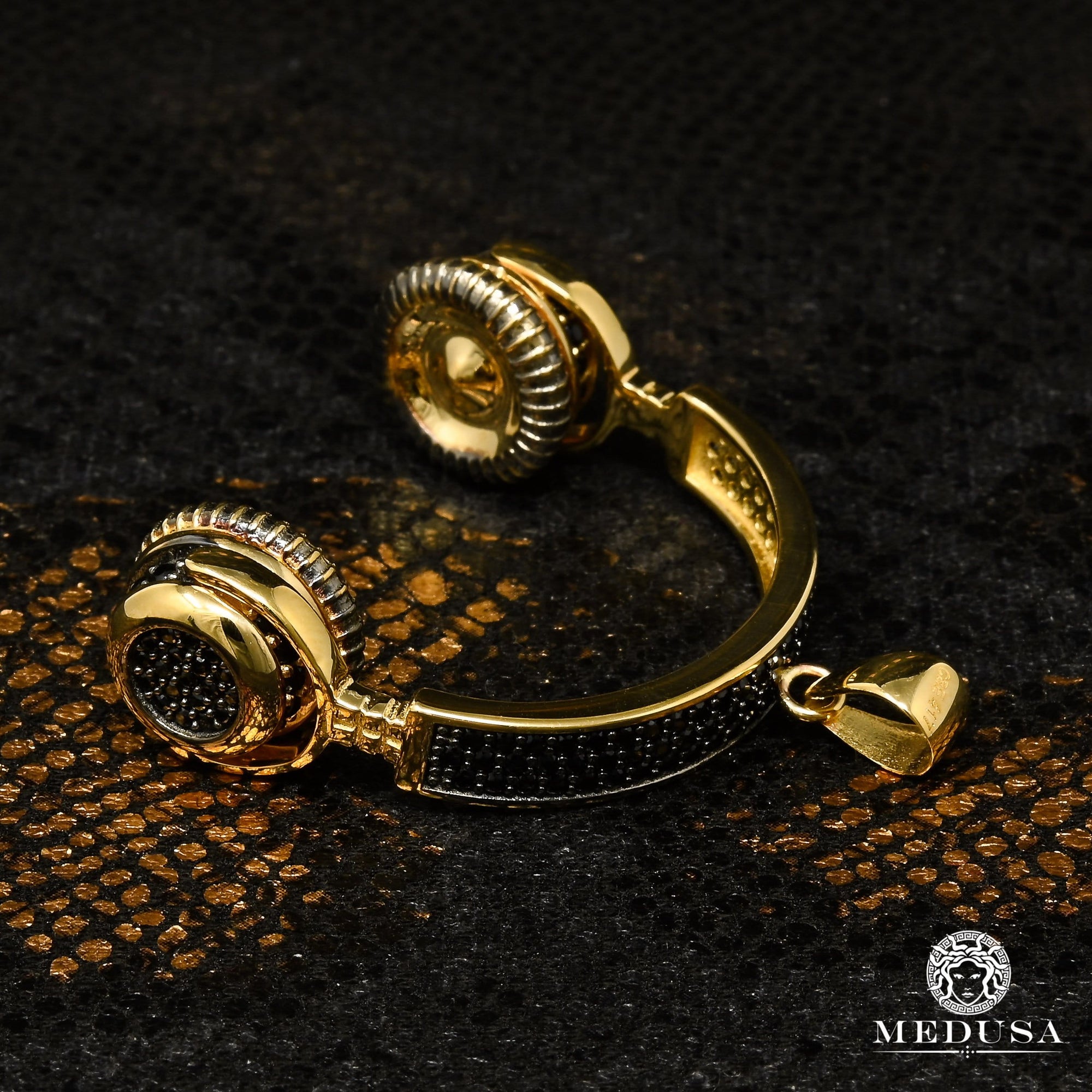 Pendentif en Or 10K | Pendentif Divers Studio X1 Or Jaune