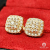 Studs Diamants en Or 10K | Boucles d’Oreilles 11mm Studs D25 - Diamant